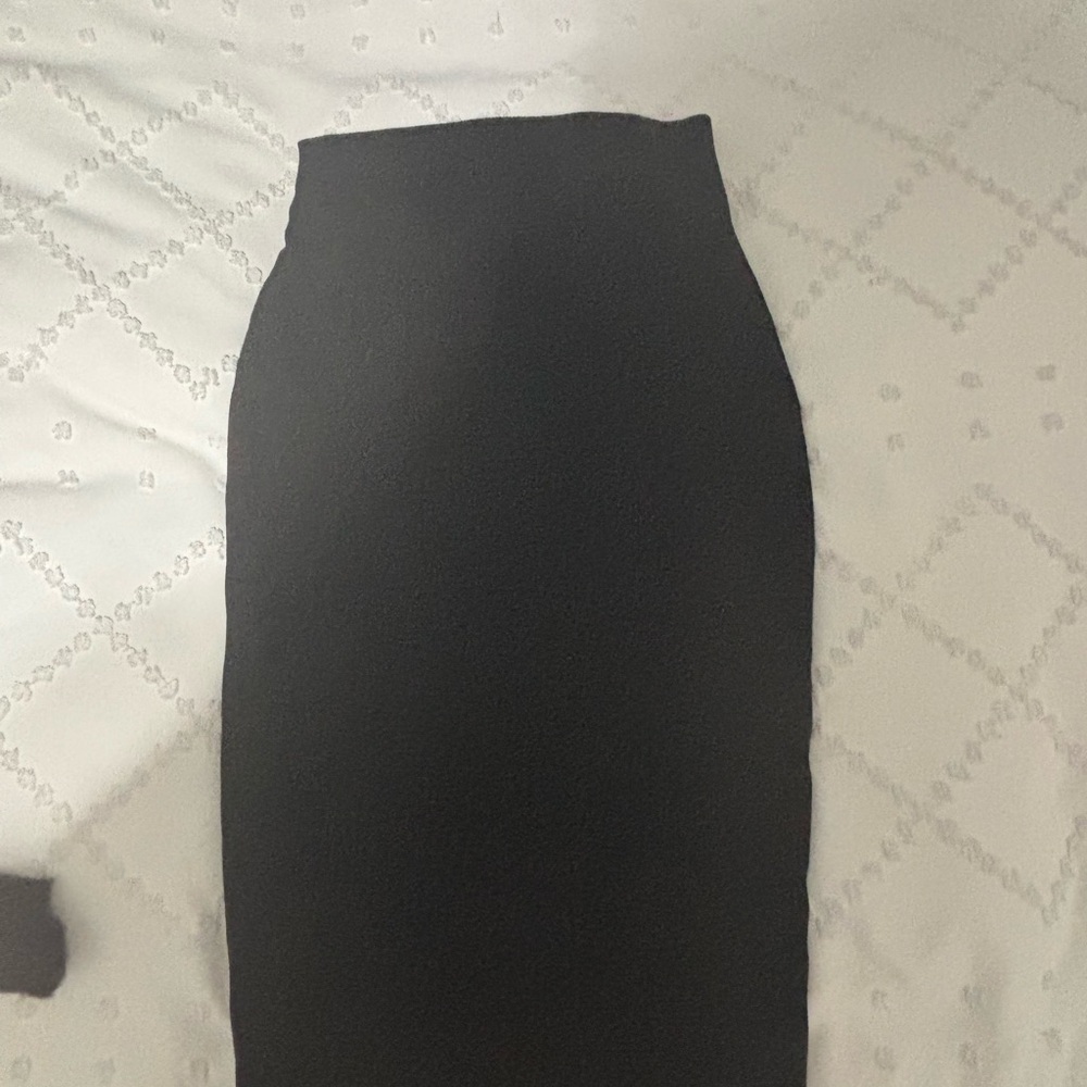 Windsor Black Midi Pencil Skirt for Work